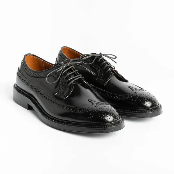 Men Alden Derby And Oxford Shoes* - 9751 - Cordovan Duilio Derby - Black