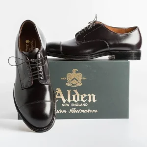 Men Alden Derby And Oxford Shoes* - 5666 - Derby Modified (Ergonomic) - Cordovan Color 8