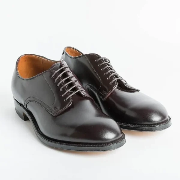 Men Alden Derby And Oxford Shoes* - 53501 - Smooth Modified Derby (Ergonomic) - Cordovan Color 8