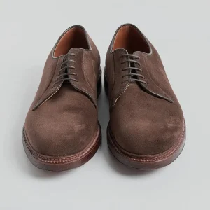 Men Alden Derby And Oxford Shoes* - 9503 - Suede Derby - Tobacco