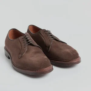 Men Alden Derby And Oxford Shoes* - 9503 - Suede Derby - Tobacco