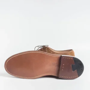 Men Alden Derby And Oxford Shoes* - 29336F - Suede Derby - Light Brown