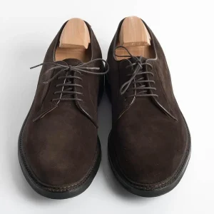 Men Alden Derby And Oxford Shoes* - M5402C - Dark Brown Suede Derby