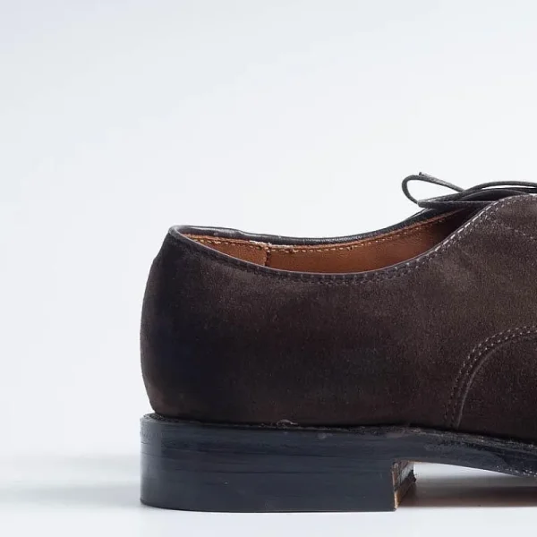 Men Alden Derby And Oxford Shoes* - M0501Y - Derby Modified (Ergonomic) - Dark Brown Suede