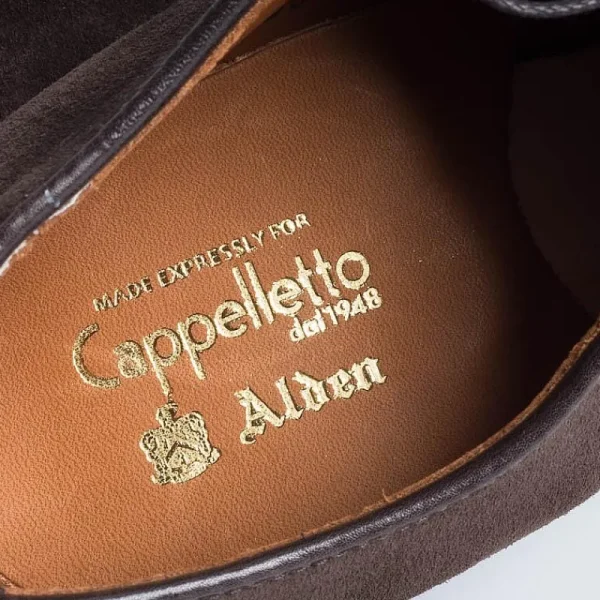 Men Alden Derby And Oxford Shoes* - M0501Y - Derby Modified (Ergonomic) - Dark Brown Suede