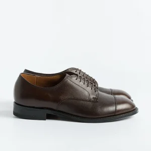 Men Alden Derby And Oxford Shoes* - M1501Y - Derby With Ergonomic Shape Toecap - Brown Calfskin