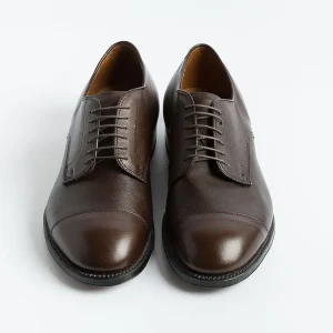 Men Alden Derby And Oxford Shoes* - M1501Y - Derby With Ergonomic Shape Toecap - Brown Calfskin