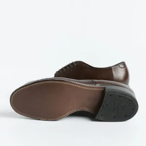 Men Alden Derby And Oxford Shoes* - M1501Y - Derby With Ergonomic Shape Toecap - Brown Calfskin