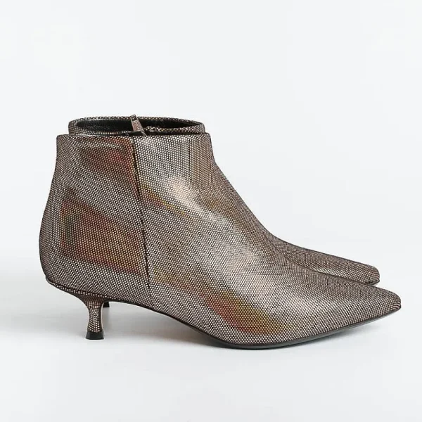 Women Anna F. Ankle Boots*Anna F - Ankle Boot - 9397 - Gold / Bronze