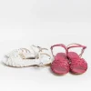 Women Anna F. Low Sandals* - Flat Sandals 3669 - Fuchsia