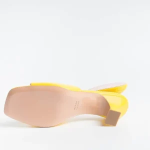 Women Anna F. Mules* - Mules - 3241 - Yellow Chiffon