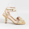 Women Anna F. Sandals With Heel* - Sandals With Heels - 3687 - Platinum Iris