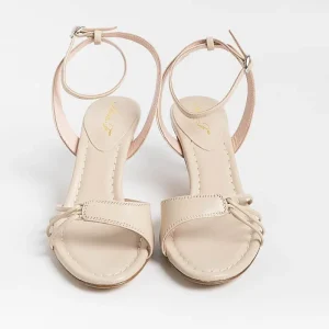 Women Anna F. Sandals With Heel* - Sandals With Heels - 3665 - Chalk Nappa