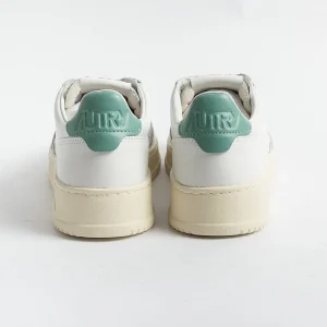 Women AUTRY - Collezione donna Sneakers*Autry - Aulw Ll56 - Sneakers Low Wom All Leat - White Green Malachite