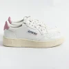 Women AUTRY - Collezione donna Sneakers*Autry - Aulw Ll55 -Sneakers Low Wom All Leat - Mauve White