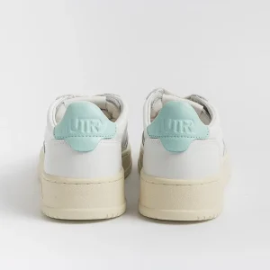 Women AUTRY - Collezione donna Sneakers*Autry - Aulw Ll49 -Sneakers Low Wom All Leat - White Turquoise