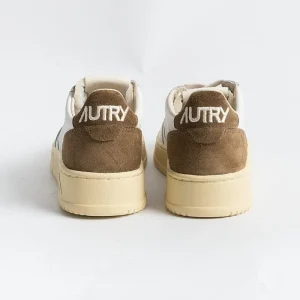 Women AUTRY - Collezione donna Sneakers*Autry - Aulw Sl06 - Sneakers - Low Wom Suede Leat - White Cigar