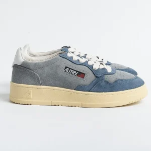 Women AUTRY - Collezione donna Sneakers*Autry - Aulw Ss18 -Sneakers Low Wom Leat - Gray Blue