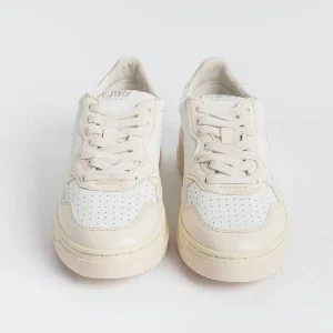 Women AUTRY - Collezione donna Sneakers*Autry - Aulw Wb28 - Sneakers Low Wom Leat - White Light Pink