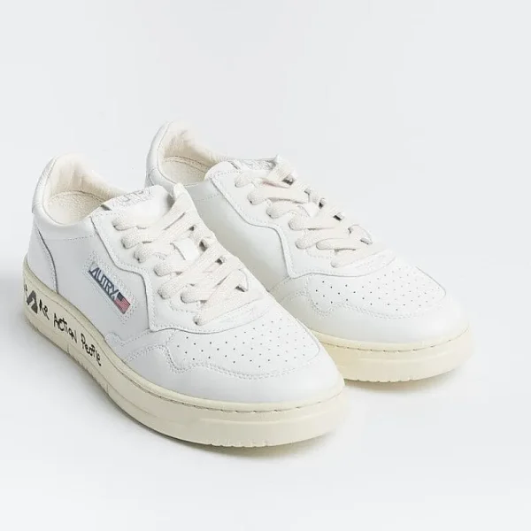 Women AUTRY - Collezione donna Sneakers*Autry Ld06- Sneakers Low Wom All Leat/Draw - White/White