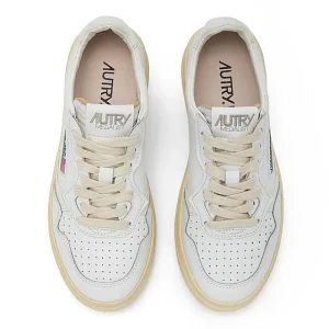 Men AUTRY - Collezione uomo Sneakers*Autry Ll21 - Sneakers Low Man All Leat - White/Red