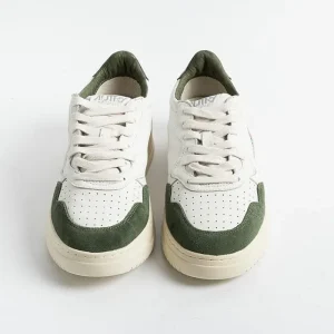 Men AUTRY - Collezione uomo Sneakers*Autry Sneakers Aulm Gs22 - Low Man Goat/Suede - White Green