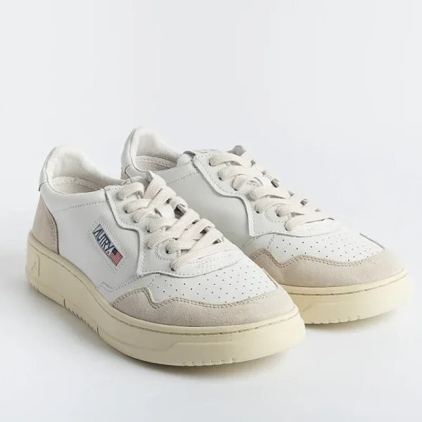 Men AUTRY - Collezione uomo Sneakers*Autry Sneakers Aulm Ls33 - Low Man Leat/Suede - White/ White