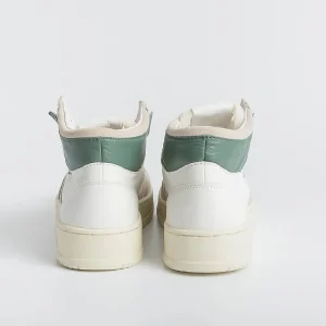 Men AUTRY - Collezione uomo Sneakers*Autry Sneakers Aumm Gs11 - Mid Man Goat/Suede - White/ Green