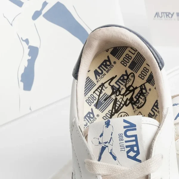 Men AUTRY - Collezione uomo Sneakers*Autry Sneakers Bllm Tc05 - Low Man Tc/Bob - White/Blue