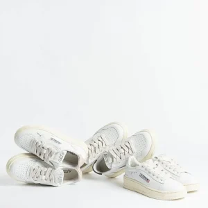 Women AUTRY - Collezione donna Sneakers*Autry -Sneakers Kulk Ll15 - Low Kid - Leath/Leat - White White