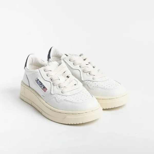 Women AUTRY - Collezione donna Sneakers*Autry -Sneakers Kulk Ll12 - Low Kid - Leath/Leat - White Blue