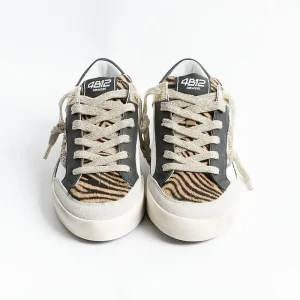 Women 4B12 Sneakers* - Sneakers - Kyle D848 - Black Zebra