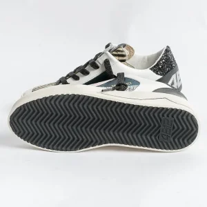 Women 4B12 Sneakers* - Sneakers - Kyle D855 - Petrol Zebra