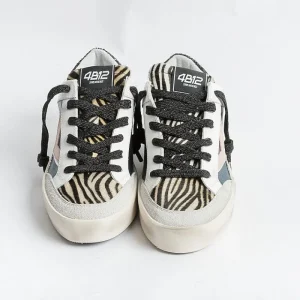 Women 4B12 Sneakers* - Sneakers - Kyle D855 - Petrol Zebra