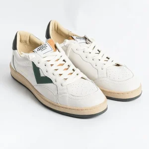 Men 4B12 - COLLEZIONE UOMO Sneakers*4B12 - Sneakers - Play U48 - White Black Dark Green