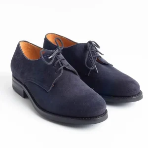 Women BERWICK 1707 - Collezione Donna Derby And Oxford Shoes*Berwick 1707 - Lace Up 116 - Smooth Derby - Blue Suede