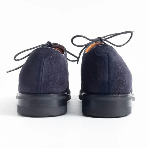 Women BERWICK 1707 - Collezione Donna Derby And Oxford Shoes*Berwick 1707 - Lace Up 116 - Smooth Derby - Blue Suede