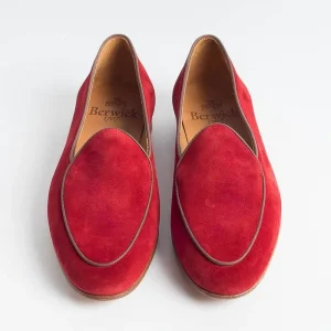 Women BERWICK 1707 - Collezione Donna Loafers*Berwick 1707 - Woman Loafer 170 - Pomegranate Suede