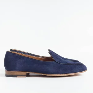 Women BERWICK 1707 - Collezione Donna Loafers*Berwick 1707 - Woman Loafer 170 - Blue Suede