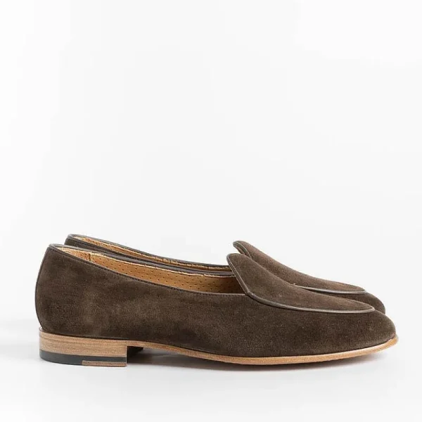 Women BERWICK 1707 - Collezione Donna Loafers*Berwick 1707 - Woman Loafer 170 - Dark Brown Suede