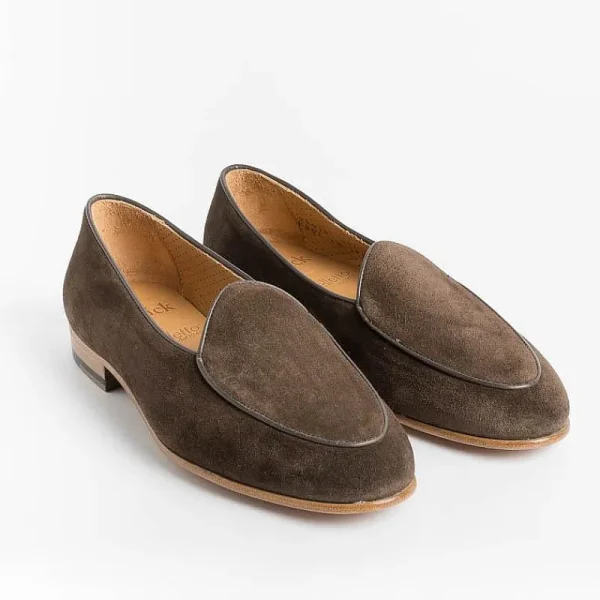 Women BERWICK 1707 - Collezione Donna Loafers*Berwick 1707 - Woman Loafer 170 - Dark Brown Suede