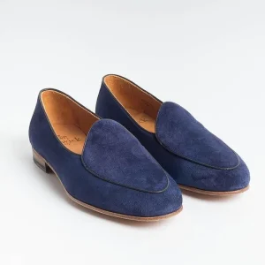 Women BERWICK 1707 - Collezione Donna Loafers*Berwick 1707 - Woman Loafer 170 - Blue Suede