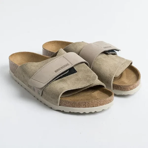 Women BIRKENSTOCK Low Sandals* - Flat Sandals 1015573 - Kyoto - Taupe