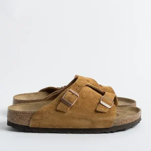 Women BIRKENSTOCK Low Sandals* - Flat Sandals 1023891 - Zurich Bs - Mink