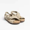 Women BIRKENSTOCK Low Sandals* - Flat Sandals 1024110 - Tulum - Taupe