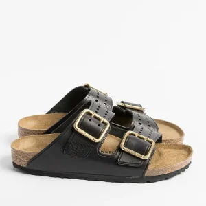 Women BIRKENSTOCK Low Sandals* - Flat Sandals 1022515 - Arizona Bold Gap - Black