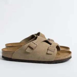 Women BIRKENSTOCK Low Sandals* - Flat Sandals 1023891 - Zurich Bs - Taupe