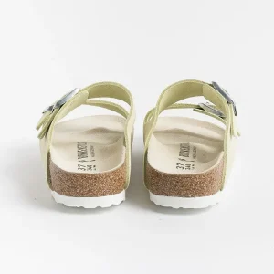 Women BIRKENSTOCK Low Sandals* - Flat Sandals 1024201 - Arizona Bs - Shimmering Popcorn