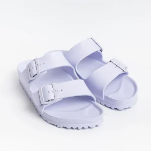 Women BIRKENSTOCK Low Sandals* - Flat Sandals1017046 - Arizona Eva - Purple Fog