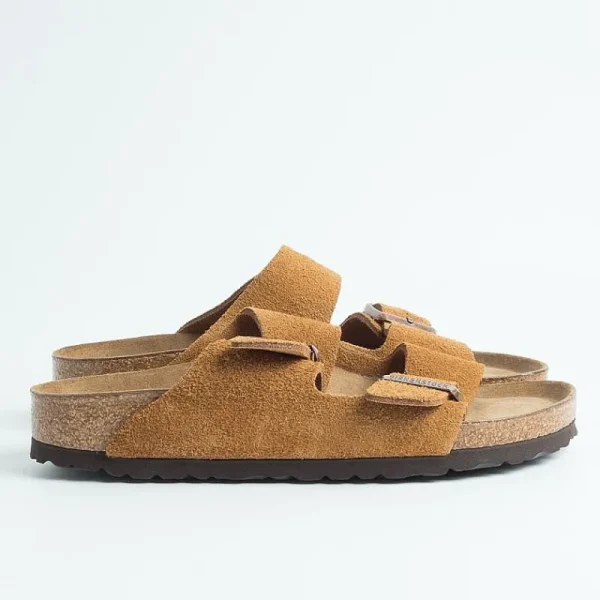 Women BIRKENSTOCK Low Sandals* - Flat Sandals 1009527 - Arizona Bs - Mink